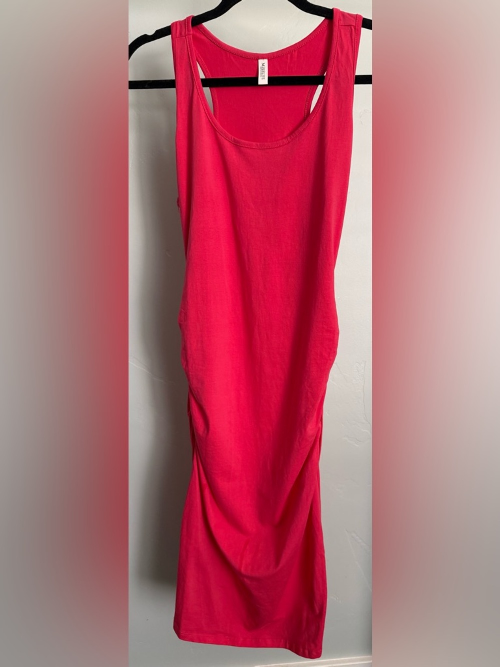 Bright Pink Sleeveless Dress